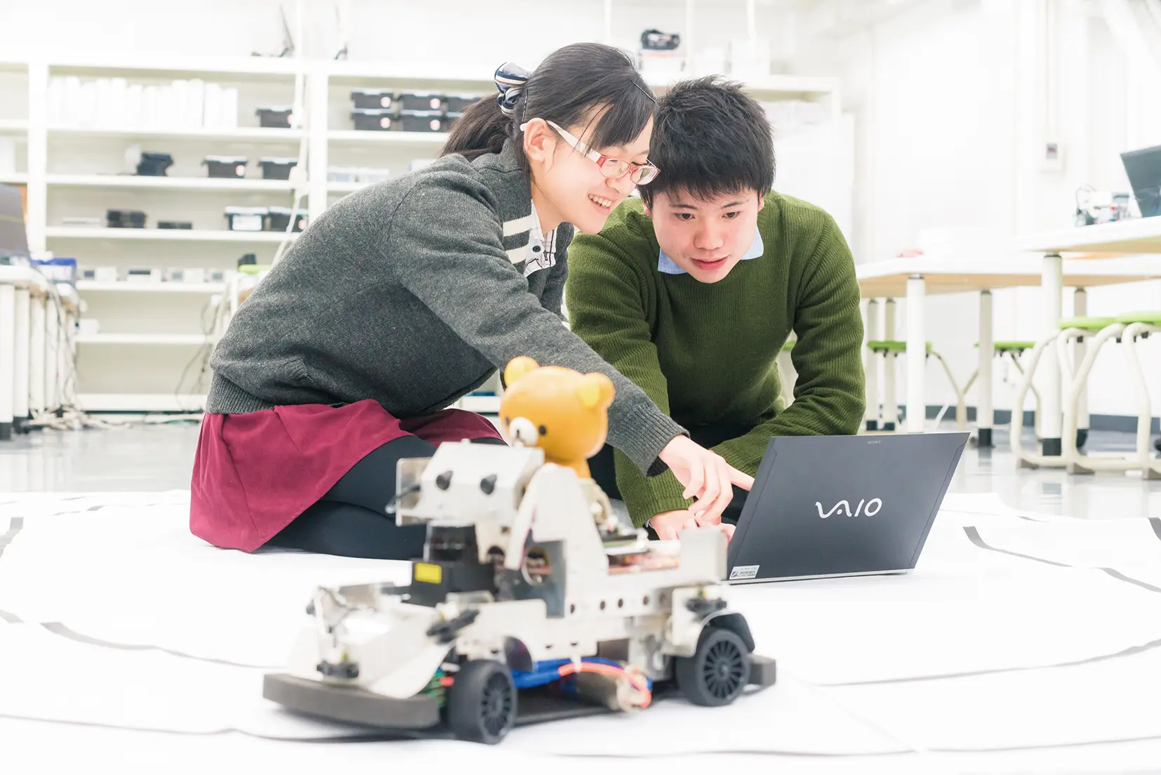 応用情報工学科の研究環境